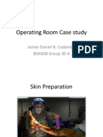 Operating Room Case Study