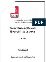 1º Ano - Colectânea de História Do Direito Português