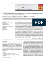 Tribocorrosion Behavior of CoCrMo Alloy For Hip Prosthesis As A Function of Loads. A Comparison Between Two Testing Systems