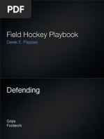 Field Hockey Playbook Tackling