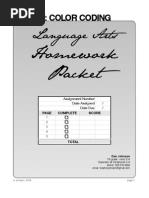 HW Packet W1 - Color Coding