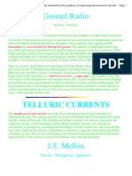 Ground Radio and Telluric Currents