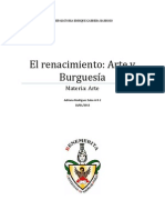 Renacimiento Arte y Burguesía