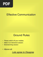 Effective Communication