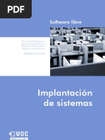 Implantación de Sistemas de Software Llibre