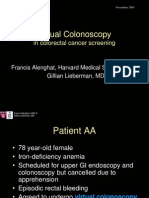 Virtual Colonoscopy: in Colorectal Cancer Screening