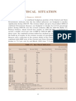 Ii. Fiscal Situation: Combined Government Finances: 2008-09