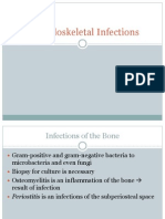 Musculoskeletal Infections