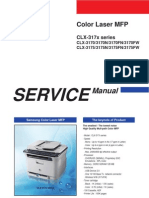 Samsung CLX-3170, CLX-3175 Color Laser MFP Service Manual