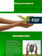  Green Banking