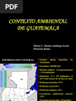 Contexto Ambiental de Guatemala