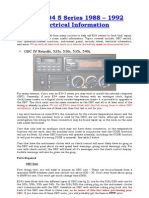 BMW E34 5 Series 1988 V2b Electrical D