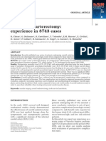 Carotid Endarterectomy: Experience in 8743 Cases.