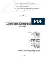 Modos de Regulação Do Sistema Educativo Ao Nível Meso - Reguleducnetwork - WP07