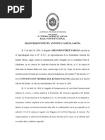 Procedimiento Mero Derecho LTSJ