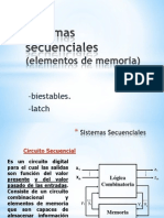 Sistemas Secuenciales (Elementos de Memoria)