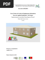 Pré-Projeto Implementação de Uma Rede Extruturada Numa Empresa Ficticia Filipe Louro Nº4 12ºC