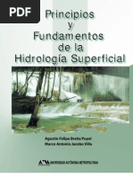 Principios y Fundamentos de La Hidrología Superficial