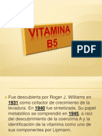 Vitamina b5