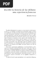 Escribir La Historia de Las Mujeres - Michelle Perrot