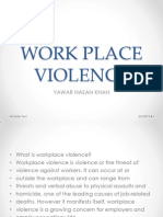 Work Place Violence