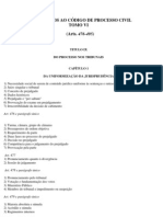 Comentarios Ao Código Processo Civil Tomo 6