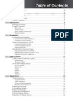 Optoma ES520 User Manual