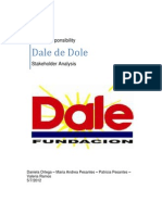 Dale de Dole: Social Responsibility