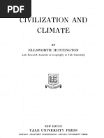 Civilization and Climate - Ellsworth Huntington