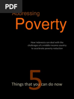 Addresing Poverty