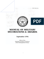 Dodm 1348 33 - Manual of Military Decorations and Awards