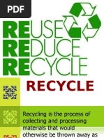 Recycle Reduce Reuse