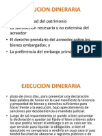 Ejecucion Dineraria