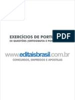 Exercícios de Português (Ortografia e Pontuação) PDF