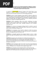 Municipal Resolution For CIR