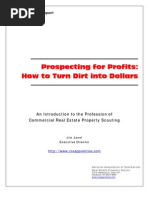 Property Scout Introduction - Prospecting For Profits