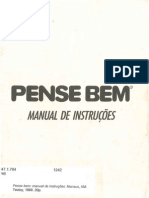 Pense Bem - Manual