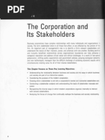 The Corporation and Its Stakeholders