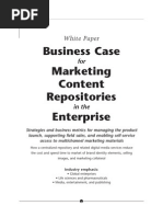 Business Case Marketing Content Repositories Enterprise: White Paper