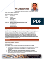 Mark Tristan Vallesteros CV