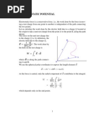 Electrostatic Potential: Q Located at