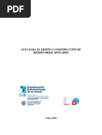 Guia para El Diseño y Construcción de Reservorios Apoyados