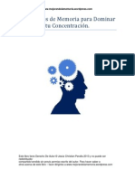 2 Ejercicios de Memoria para Dominar Tu Concentración PDF