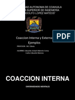 Coaccion Interna