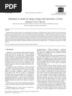 Aluminium Anode Energy 1095661