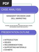 Case Analysis: Managent Decision Case: Dell Marketing