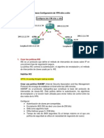 Pasos Configuración de VPN Sitio A Sitio - GNS3