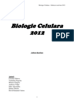 Biologie Celulara - Subiecte