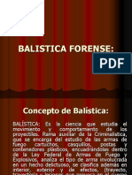 Balistica Forense