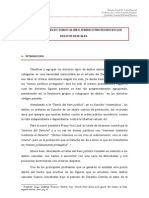 Consideraciones en Torno Al Bien Jurídico Protegido en Los Delitos Sexuales